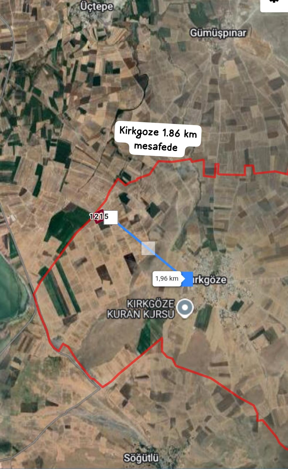 Konumu Çok Güzel Tarla  41.400 M²  Muş / Bulanık / Kırkgöze Köyü
